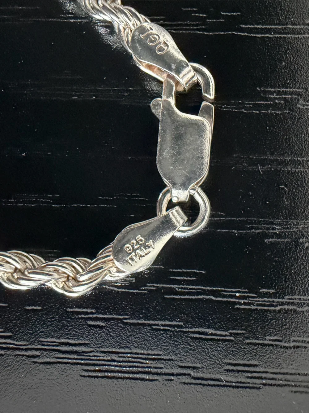2 Sterling Silver 925 Italy Chains – Rope + Mariner Bundle